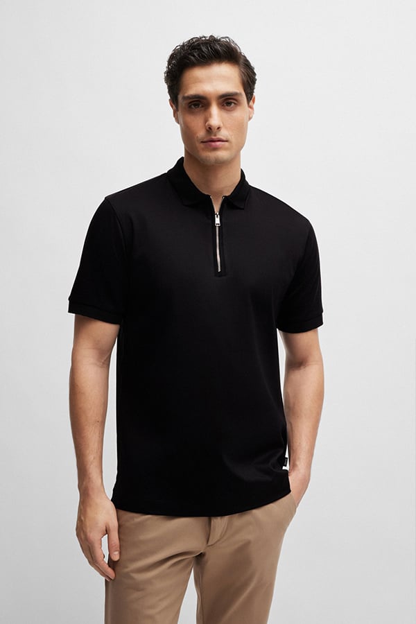 ΜΠΛΟΥΖΑ POLO BOSS - 001 ΜΑΥΡΟ